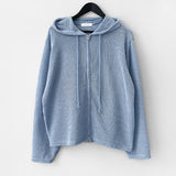 Hwei Summer Knit Hood Zip-up