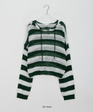 Larina Stripe Summer Hood Knit