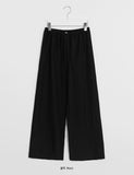 Enker Cool Banding Wide Linen Pants