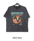 Keyens Harley Dyeing Crop T-Shirt