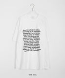 Kojo Lettering Over Short Sleeve Tee