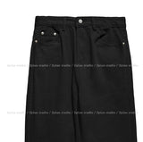 Kedi semi wide cotton pants