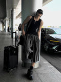 Pigment Silver Charcoal Bermuda Training Pants