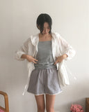 [MADE] Sopt Punching Lace Shorts