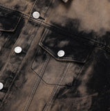 Rick smudging denim jacket