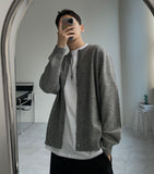 Cash Loose Round Cardigan