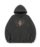 Hello Flower Pigment Hoodie