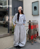 Maki Multi Stripe Color Matching Hood Zip-Up
