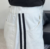 Raden track wide cotton pants