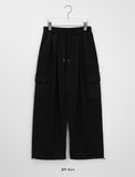 [unisex] Pack Pintuck Banding Cargo Pants