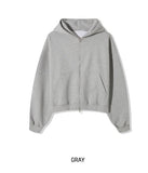 Cloud Overfit Crop Hoodie