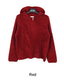 Terry Half Zip Hoodie