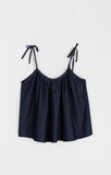 Leton Denim Sleeveless Blouse