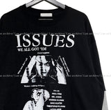 Make color matching layered long sleeve t-shirt