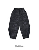 Plus camo line track brushed pants