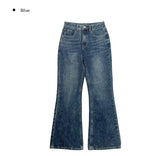 Jug Flare Bootcut Washing Denim Pants