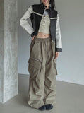 Windy Bret Button Ribbed Sleeveless