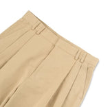 Loubro Wide Pintuck Cotton Pants