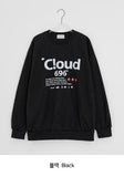 [unisex] Scom Lettering Over Sweatshirt
