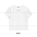Titz eyelet crop short sleeve