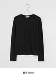 Nakeun Round Long Sleeve Tee