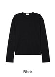 Kian Waffle Crop Long Sleeve T-Shirt