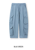 fresh multi pocket nylon cargo pants