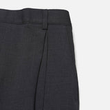 Stingy wrap pin tuck over slacks