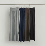 Bootcut ver. Fold Mesh Fabric Banding Bootcut Pants