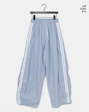 Dodi two-way track banding balloon nylon pants