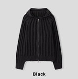 Scream Two-Way Knit Hooded Zip-Up