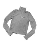 Meryl Stud Two-Way Zip-Up
