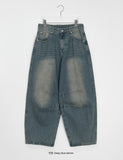 [unisex] Coeti Washing Cut Balloon Wide Pants