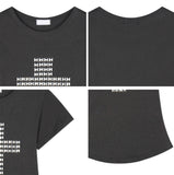 Unt Metallic Cross Slim T-shirt