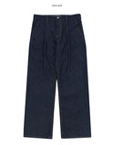 Ratel non-fade wide denim pants