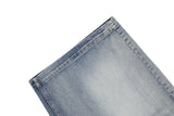 Milk Washing Bermuda Denim Pants