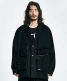 Multi Pocket Batwing Jacket