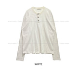 Heritage Chrome Waffle Henley Neck