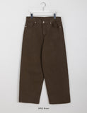 [unisex] Poimin Burton Cotton Wide Pants