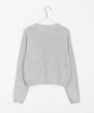 Keita Summer Linen Round Boucle Cardigan - Linen 100