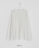 [unisex] Topbert Color Linen Over Long Sleeve Tee - Linen 60