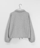 Pugling Cotton Collar Zip-up Jumper