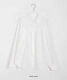 Sonnyo Collar Shirring Blouse