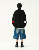 [UNISEX]Elbow I LOVE Bear Hoodie