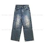 Kishi Set-up Cut Wide Denim Pants