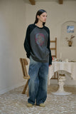 Cherry Fork Raglan Pigment Long Sleeve