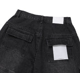 Rex Cargo Parachute Denim Pants