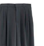 Made linen two tuck wide slacks