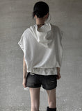 Flow Damage Denim Shorts