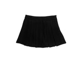 Mike Wool Pleated Mini Skirt Pants